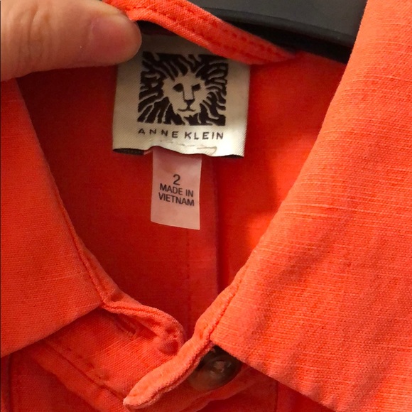 Anne Klein Shirt belted Dress - Picture 5 of 5